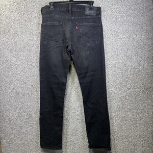 Levis 511 Slim Taper Jeans Mens 32x32 Black Stretch Denim Waterless Mid Rise